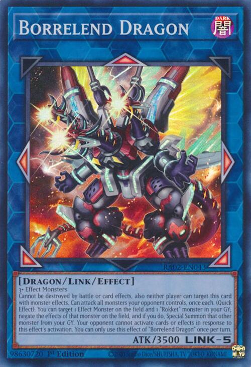 Borrelend Dragon [RA02-EN043] Super Rare | Good Games Adelaide SA