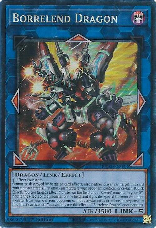 Borrelend Dragon (PCR) [RA02-EN043] Prismatic Collector's Rare | Good Games Adelaide SA