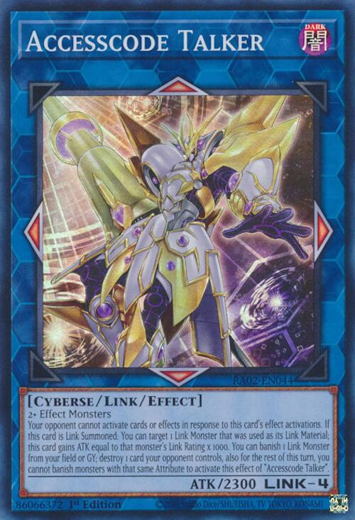 Accesscode Talker [RA02-EN044] Super Rare | Good Games Adelaide SA