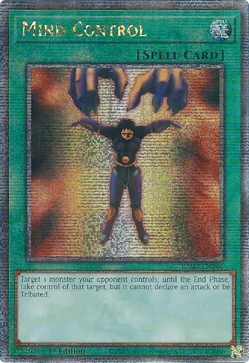 Mind Control (Quarter Century Secret Rare) [RA02-EN046] Quarter Century Secret Rare | Good Games Adelaide SA