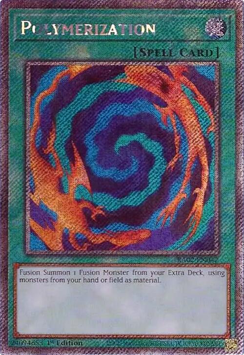 Polymerization (Platinum Secret Rare) [RA02-EN047] Platinum Secret Rare | Good Games Adelaide SA