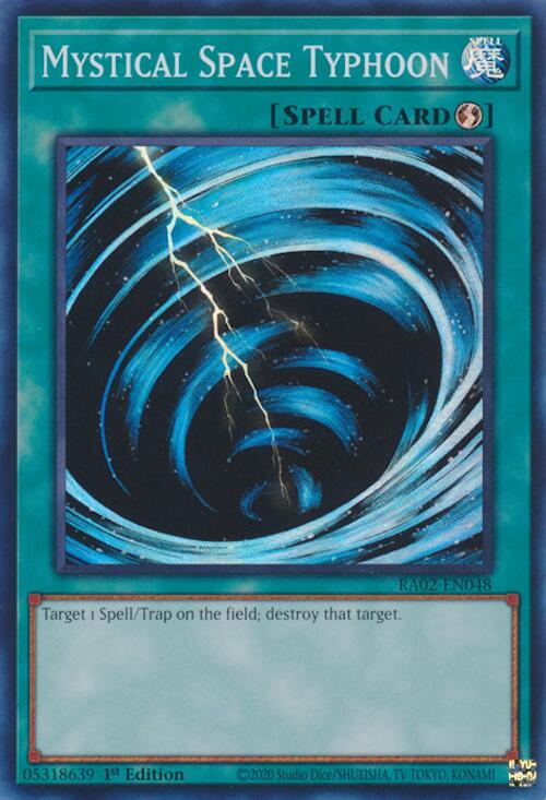 Mystical Space Typhoon [RA02-EN048] Super Rare | Good Games Adelaide SA