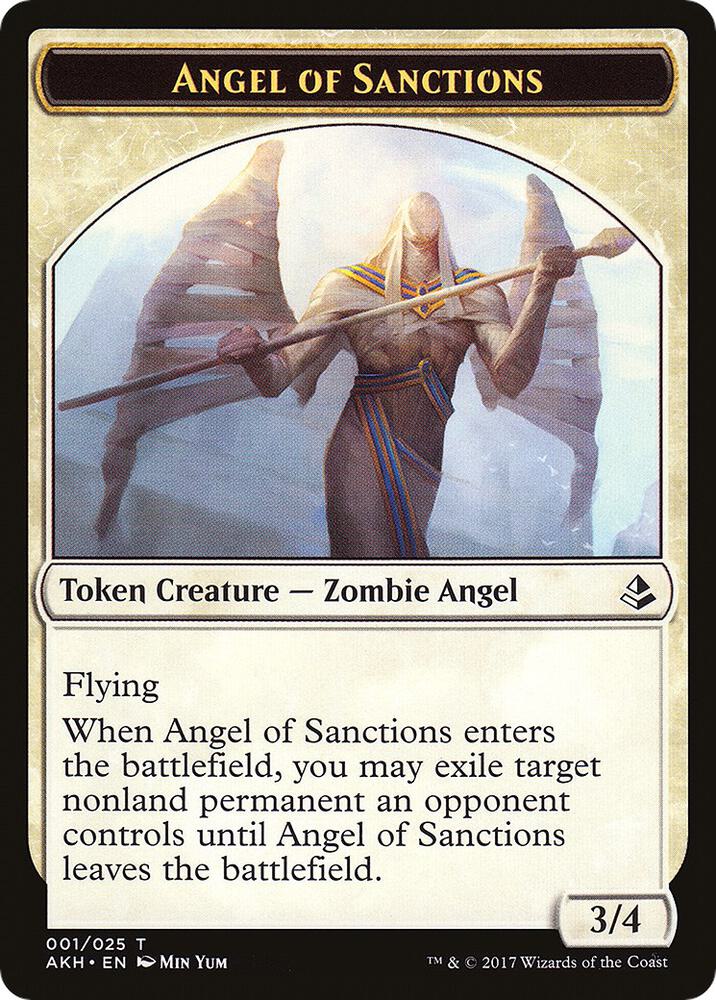 Angel of Sanctions // Drake 1 // 18 (Amonkhet)  | Good Games Adelaide SA