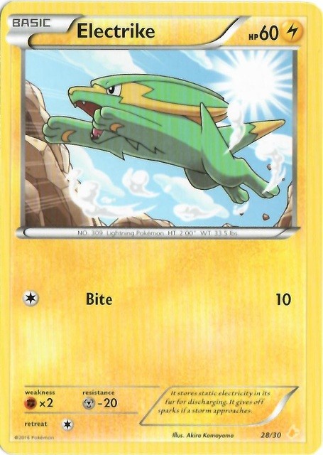 Electrike (28/30) [XY: Trainer Kit 3 - Pikachu Libre] | Good Games Adelaide SA