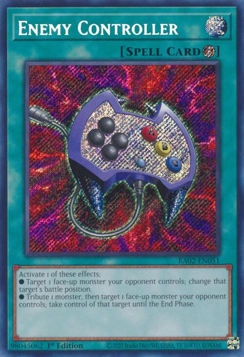 Enemy Controller (Secret Rare) [RA02-EN051] Secret Rare | Good Games Adelaide SA