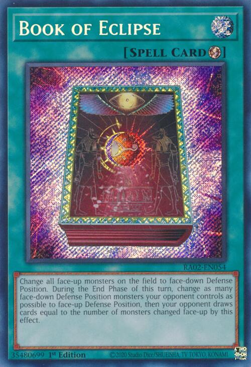 Book of Eclipse (Secret Rare) [RA02-EN054] Secret Rare | Good Games Adelaide SA