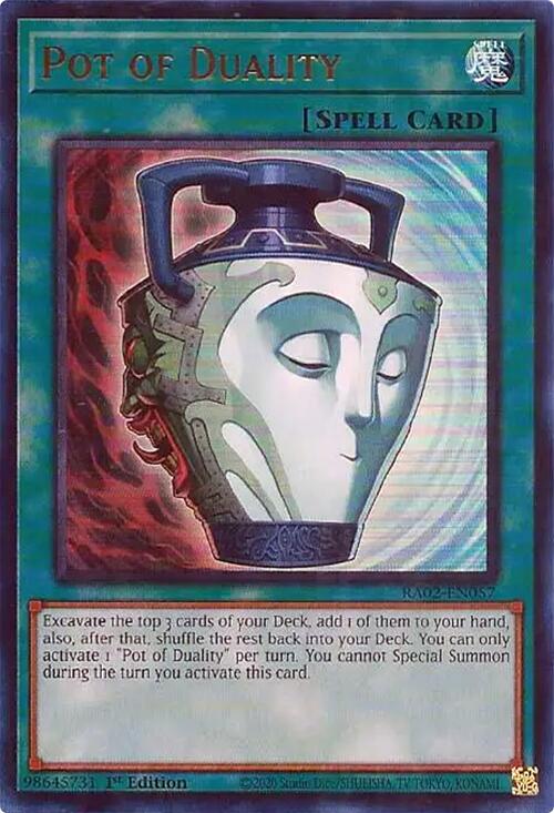 Pot of Duality (UR) [RA02-EN057] Ultra Rare | Good Games Adelaide SA