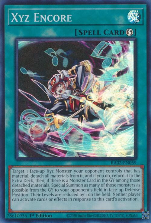 Xyz Encore [RA02-EN059] Super Rare | Good Games Adelaide SA