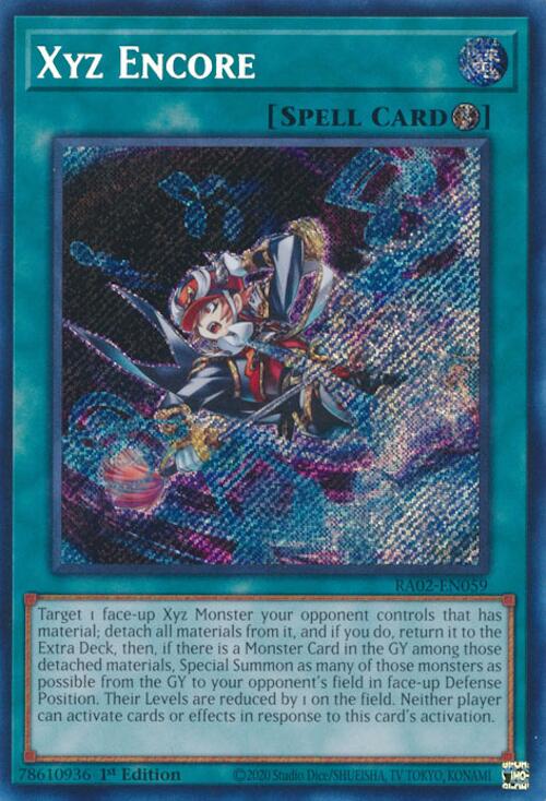 Xyz Encore (Secret Rare) [RA02-EN059] Secret Rare | Good Games Adelaide SA