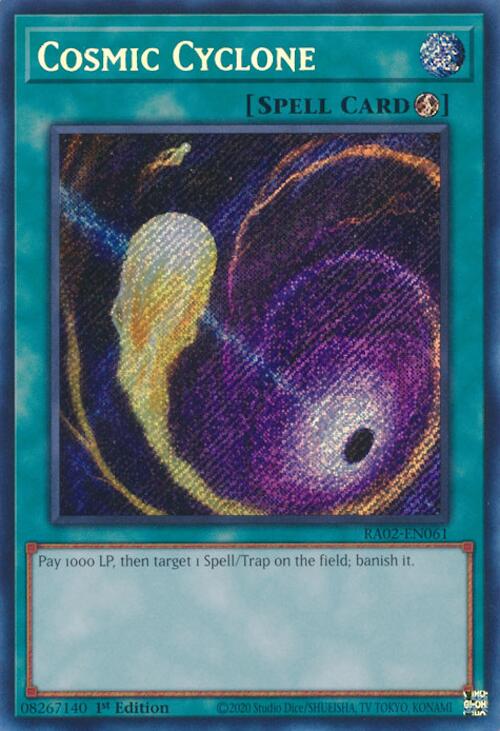 Cosmic Cyclone (Secret Rare) [RA02-EN061] Secret Rare | Good Games Adelaide SA