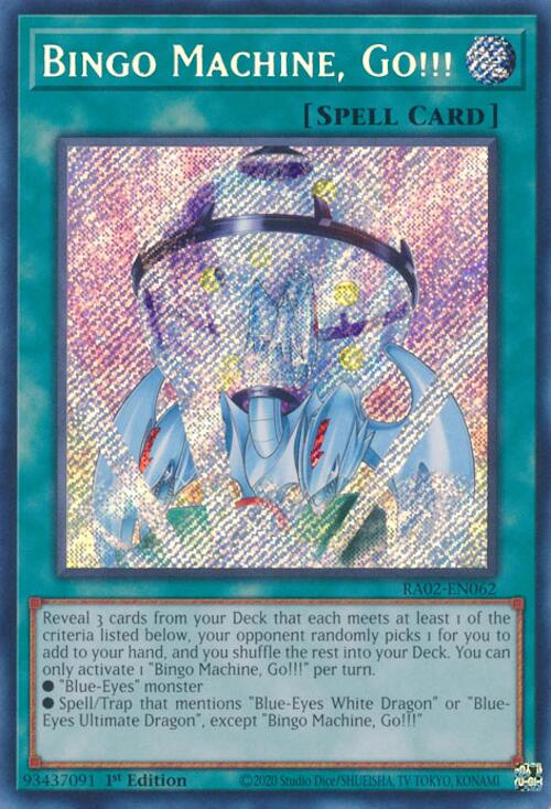 Bingo Machine, Go!!! (Secret Rare) [RA02-EN062] Secret Rare | Good Games Adelaide SA