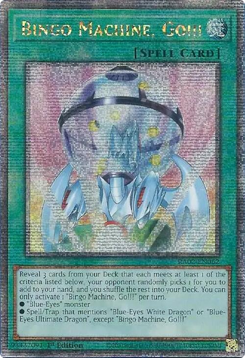 Bingo Machine, Go!!! (Quarter Century Secret Rare) [RA02-EN062] Quarter Century Secret Rare | Good Games Adelaide SA