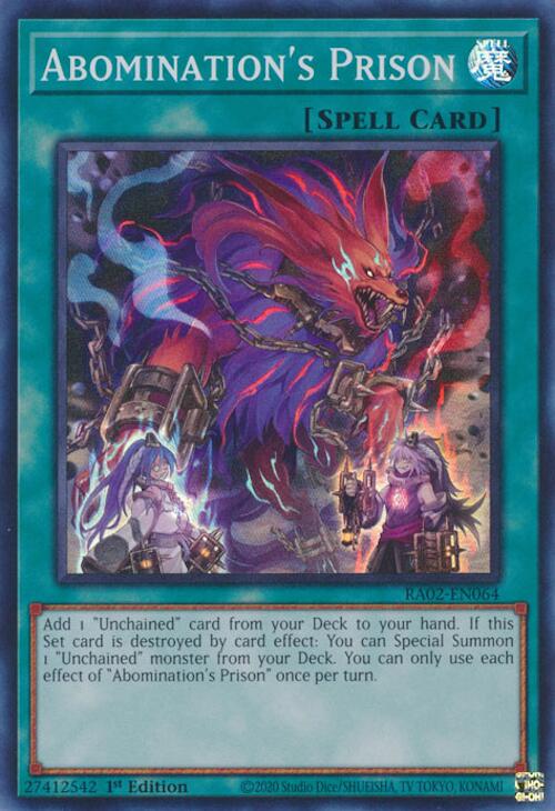Abomination's Prison [RA02-EN064] Super Rare | Good Games Adelaide SA