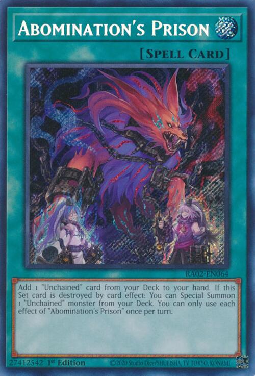 Abomination's Prison (Secret Rare) [RA02-EN064] Secret Rare | Good Games Adelaide SA