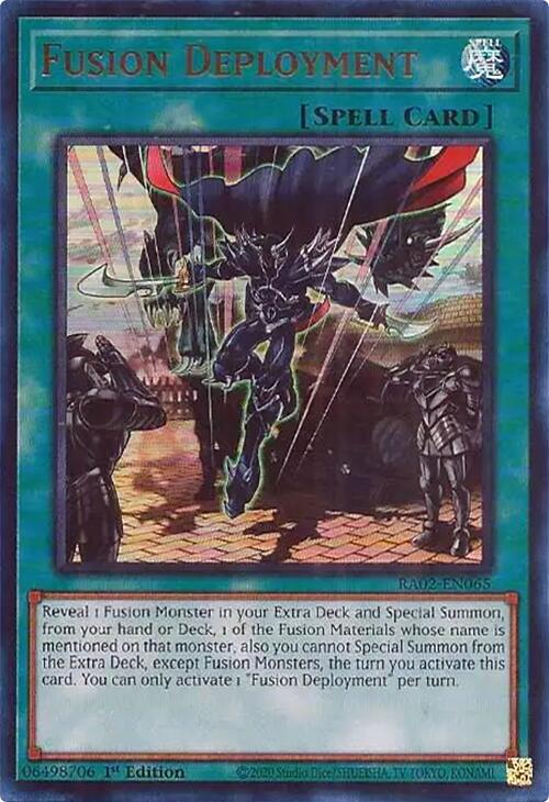 Fusion Deployment (UR) [RA02-EN065] Ultra Rare | Good Games Adelaide SA