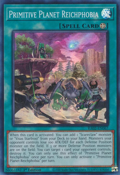 Primitive Planet Reichphobia [RA02-EN067] Super Rare | Good Games Adelaide SA