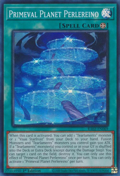 Primeval Planet Perlereino [RA02-EN069] Super Rare | Good Games Adelaide SA