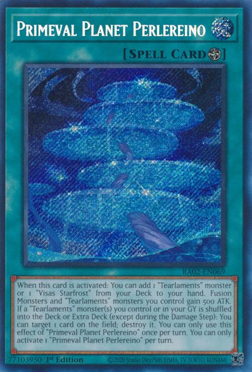Primeval Planet Perlereino (Secret Rare) [RA02-EN069] Secret Rare | Good Games Adelaide SA