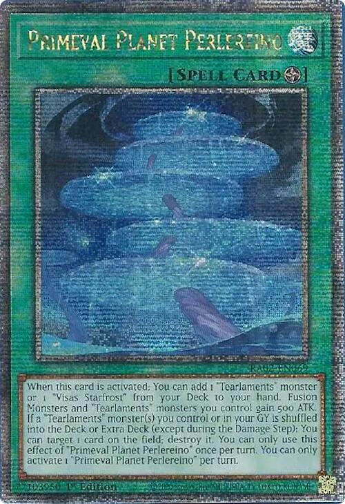 Primeval Planet Perlereino (Quarter Century Secret Rare) [RA02-EN069] Quarter Century Secret Rare | Good Games Adelaide SA