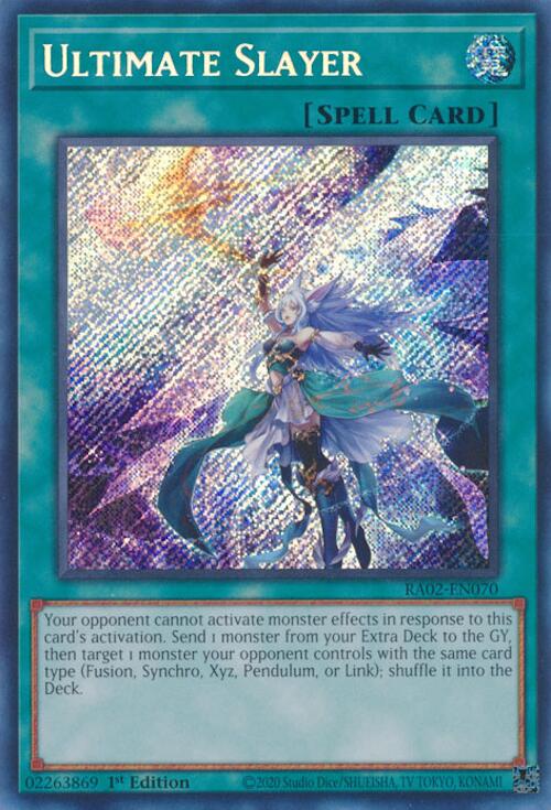 Ultimate Slayer (Secret Rare) [RA02-EN070] Secret Rare | Good Games Adelaide SA