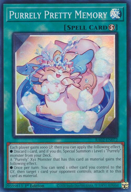 Purrely Pretty Memory [RA02-EN072] Super Rare | Good Games Adelaide SA