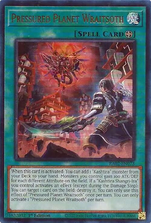 Pressured Planet Wraitsoth (UR) [RA02-EN073] Ultra Rare | Good Games Adelaide SA
