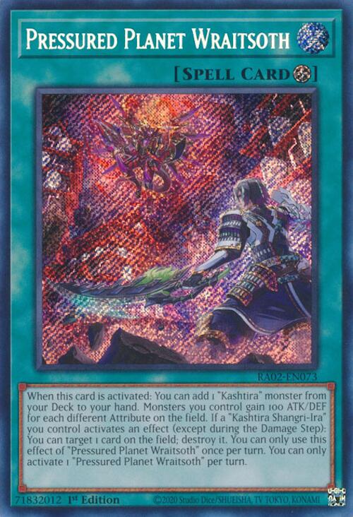 Pressured Planet Wraitsoth (Secret Rare) [RA02-EN073] Secret Rare | Good Games Adelaide SA