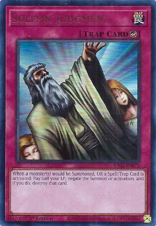 Solemn Judgment (UR) [RA02-EN075] Ultra Rare | Good Games Adelaide SA