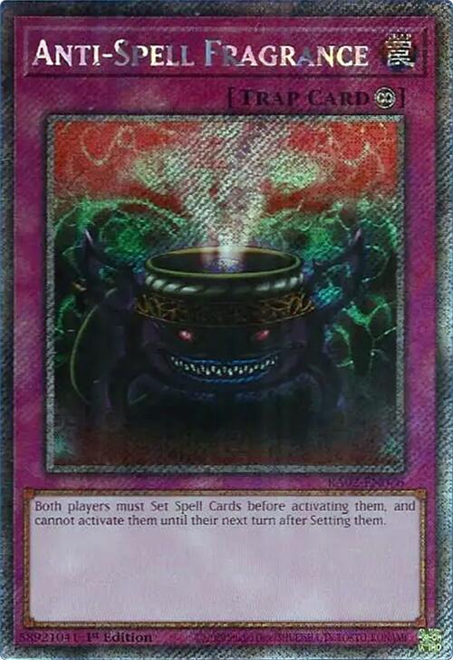 Anti-Spell Fragrance (Platinum Secret Rare) [RA02-EN076] Platinum Secret Rare | Good Games Adelaide SA
