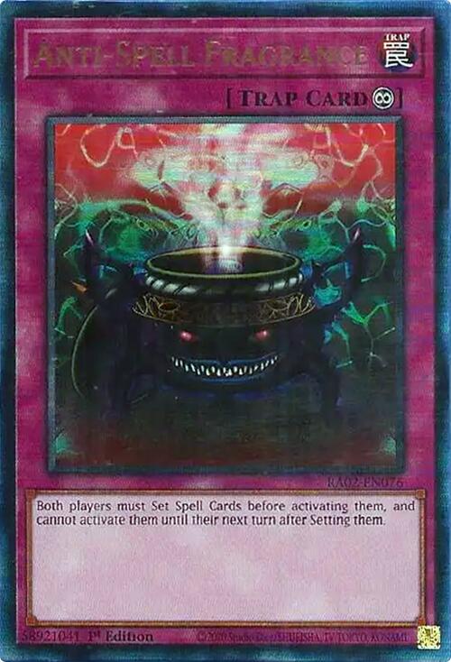 Anti-Spell Fragrance (PUR) [RA02-EN076] Prismatic Ultimate Rare | Good Games Adelaide SA