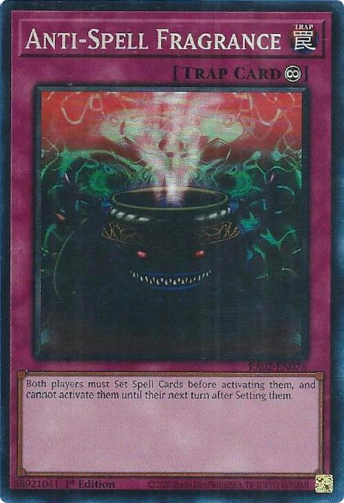 Anti-Spell Fragrance (PCR) [RA02-EN076] Prismatic Collector's Rare | Good Games Adelaide SA