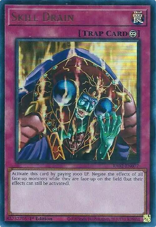 Skill Drain (UR) [RA02-EN077] Ultra Rare | Good Games Adelaide SA