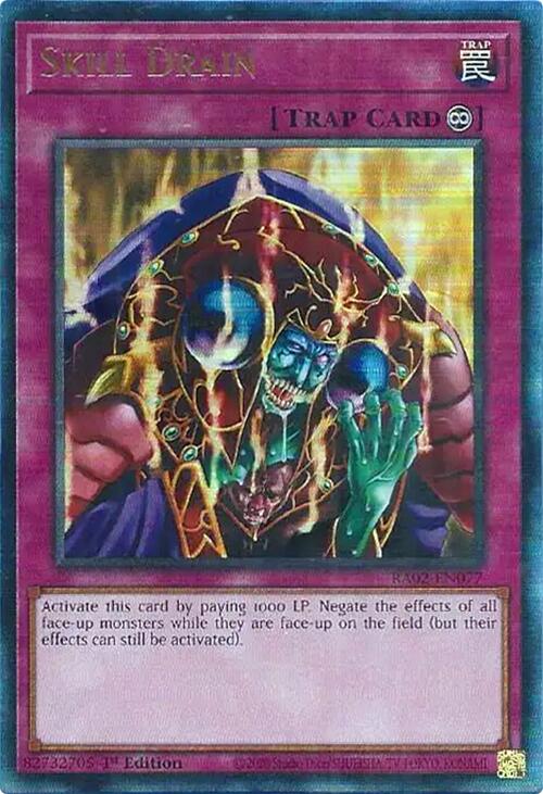 Skill Drain (PUR) [RA02-EN077] Prismatic Ultimate Rare | Good Games Adelaide SA