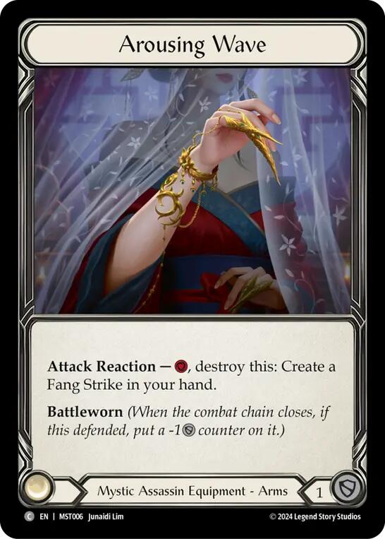 Arousing Wave [MST006] (Part the Mistveil)  Cold Foil | Good Games Adelaide SA
