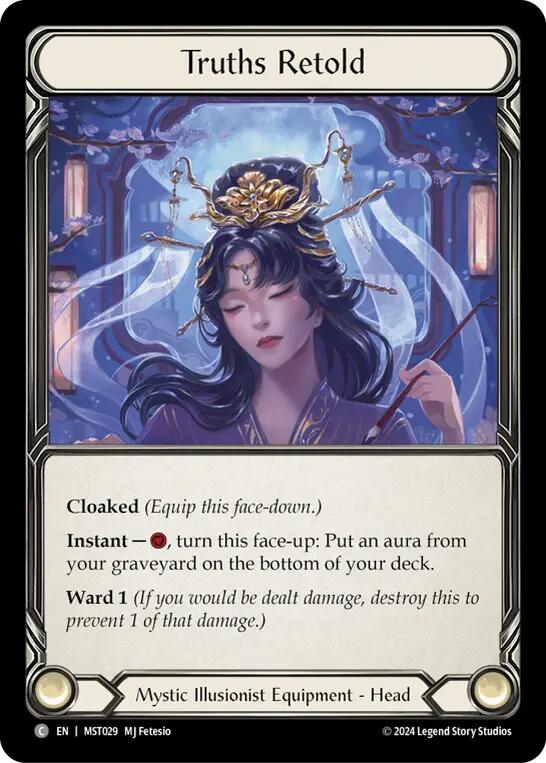 Truths Retold [MST029] (Part the Mistveil)  Cold Foil | Good Games Adelaide SA