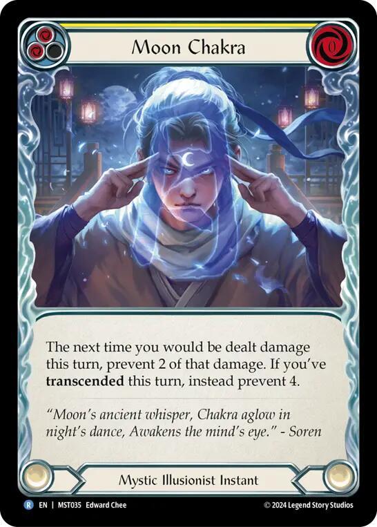 Moon Chakra (Yellow) [MST035] (Part the Mistveil) | Good Games Adelaide SA