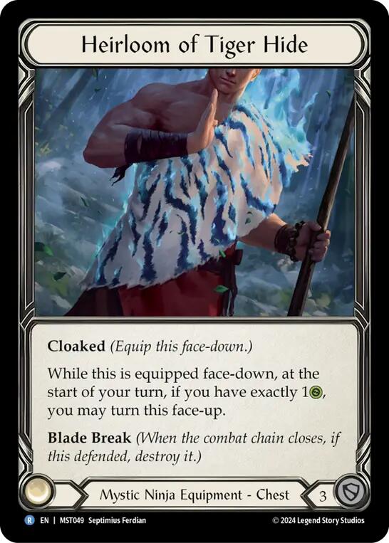 Heirloom of Tiger Hide [MST049] (Part the Mistveil) | Good Games Adelaide SA