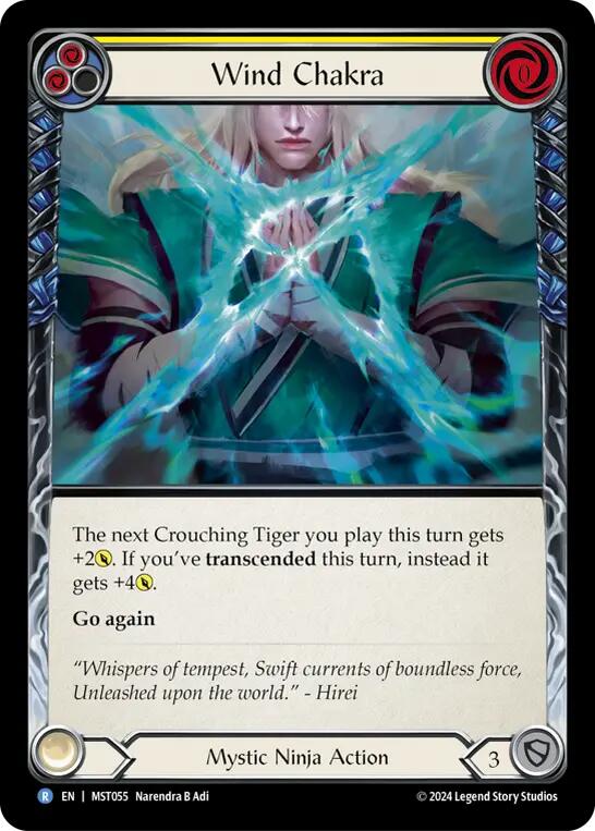 Wind Chakra (Yellow) [MST055] (Part the Mistveil) | Good Games Adelaide SA
