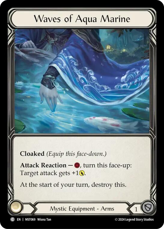 Waves of Aqua Marine [MST069] (Part the Mistveil)  Cold Foil | Good Games Adelaide SA