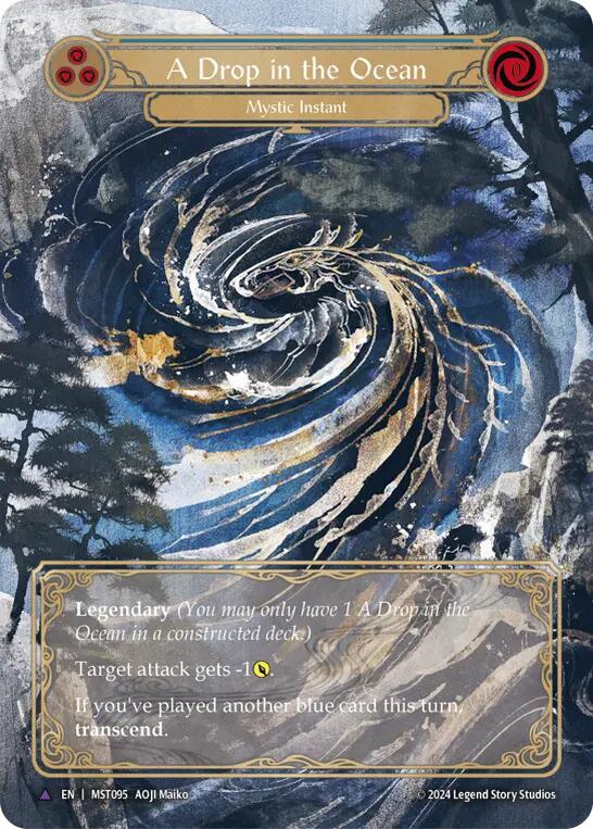 A Drop in the Ocean // Inner Chi (Marvel) [MST095] (Part the Mistveil)  Cold Foil | Good Games Adelaide SA