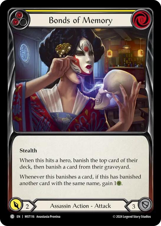 Bonds of Memory (Yellow) [MST116] (Part the Mistveil) | Good Games Adelaide SA