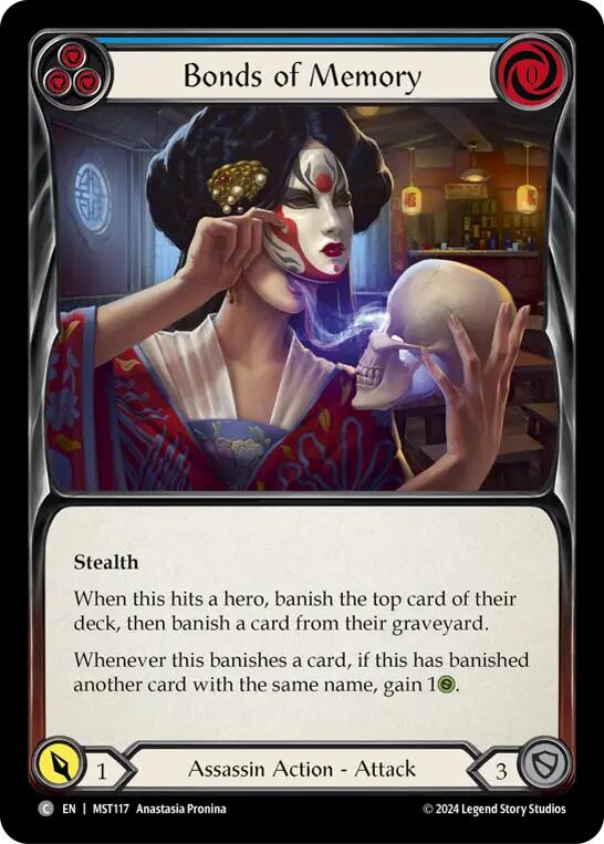 Bonds of Memory (Blue) [MST117] (Part the Mistveil) | Good Games Adelaide SA