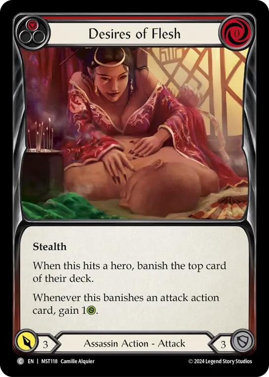 Desires of Flesh (Red) [MST118] (Part the Mistveil) | Good Games Adelaide SA