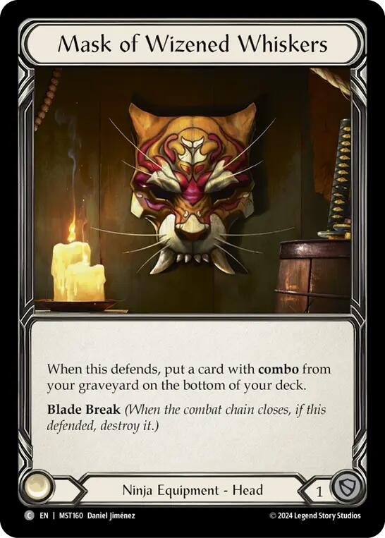 Mask of Wizened Whiskers [MST160] (Part the Mistveil) | Good Games Adelaide SA