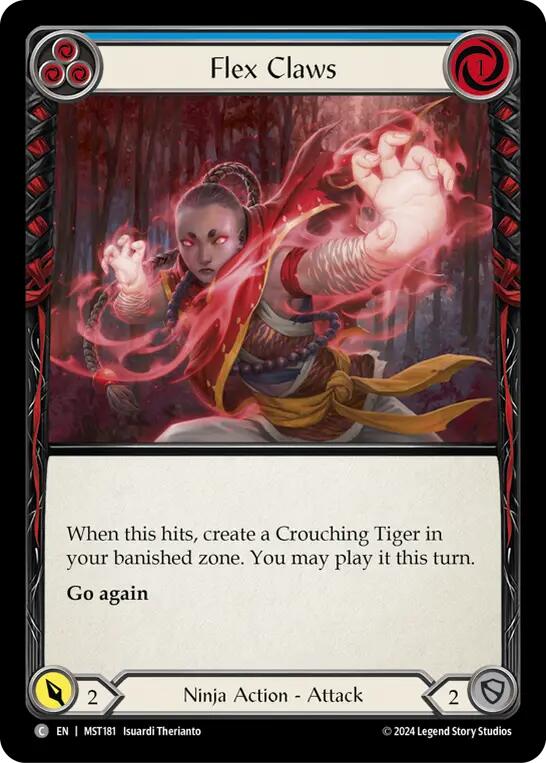 Flex Claws (Blue) [MST181] (Part the Mistveil) | Good Games Adelaide SA