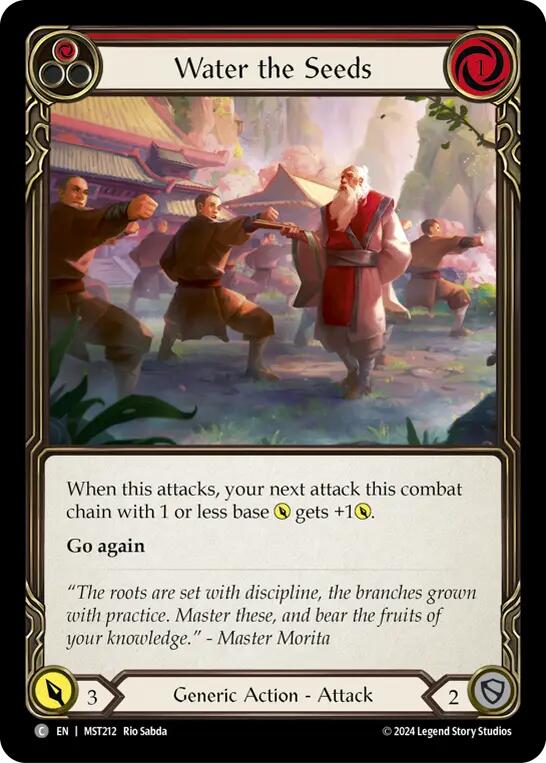Water the Seeds (Red) [MST212] (Part the Mistveil)  Rainbow Foil | Good Games Adelaide SA