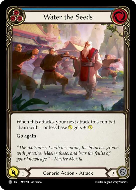 Water the Seeds (Blue) [MST214] (Part the Mistveil)  Rainbow Foil | Good Games Adelaide SA