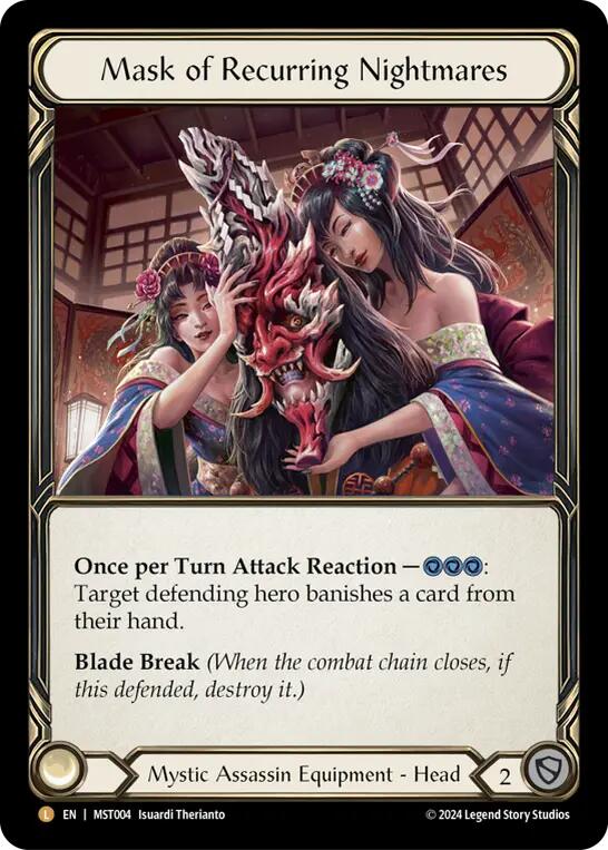 Mask of Recurring Nightmares [MST044] (Part the Mistveil)  Rainbow Foil | Good Games Adelaide SA