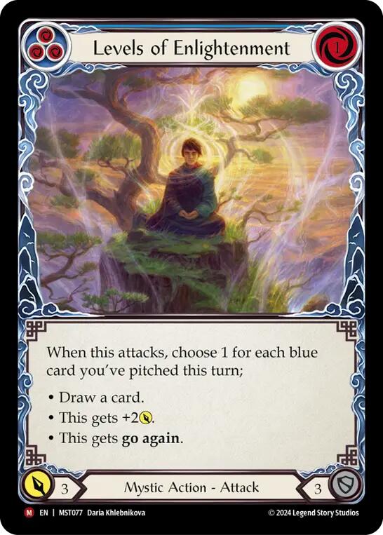 Levels of Enlightenment [MST077] (Part the Mistveil)  Rainbow Foil | Good Games Adelaide SA