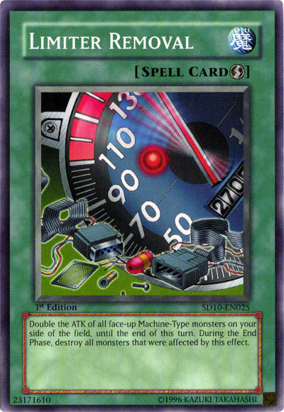 Limiter Removal [SD10-EN025] Common | Good Games Adelaide SA